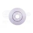 Jeu de 2 disques de frein avant HELLA 8DD 355 129-691 - Visuel 2