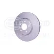 Jeu de 2 disques de frein avant HELLA 8DD 355 129-691 - Visuel 3