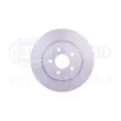 Jeu de 2 disques de frein avant HELLA 8DD 355 129-751 - Visuel 2