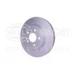 Jeu de 2 disques de frein avant HELLA 8DD 355 129-751 - Visuel 3