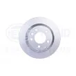 Jeu de 2 disques de frein arrière HELLA 8DD 355 129-761 - Visuel 2