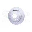 Jeu de 2 disques de frein arrière HELLA 8DD 355 129-761 - Visuel 3