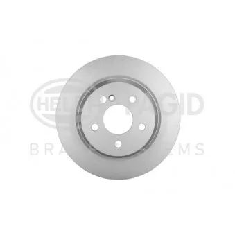 Jeu de 2 disques de frein arrière HELLA 8DD 355 129-791