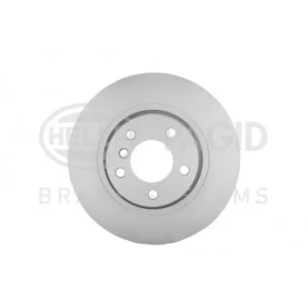 Jeu de 2 disques de frein arrière HELLA 8DD 355 129-811