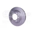Jeu de 2 disques de frein avant HELLA 8DD 355 129-861 - Visuel 3