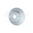 Jeu de 2 disques de frein arrière HELLA 8DD 355 131-851 - Visuel 3