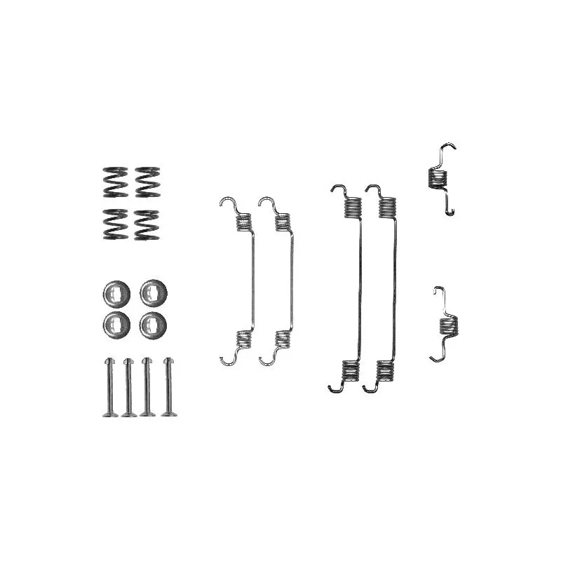 Kit d'accessoires, mâchoire de frein HELLA 8DZ 355 200-681