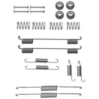 Kit d'accessoires, mâchoire de frein HELLA 8DZ 355 200-821