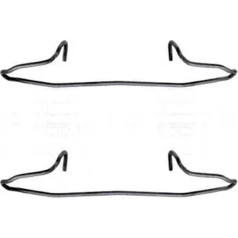 Kit d'accessoires, étrier de frein HELLA 8DZ 355 201-171