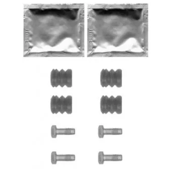 Kit d'accessoires, étrier de frein HELLA 8DZ 355 201-581
