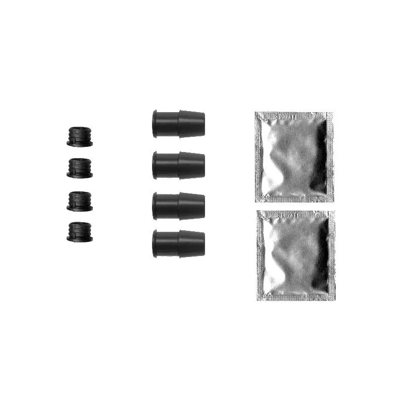 Kit d'accessoires, étrier de frein HELLA 8DZ 355 201-591