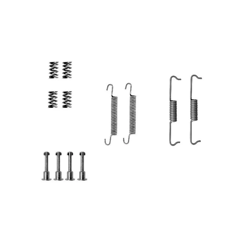 Kit d'accessoires, mâchoires de frein de stationnement HELLA 8DZ 355 201-871