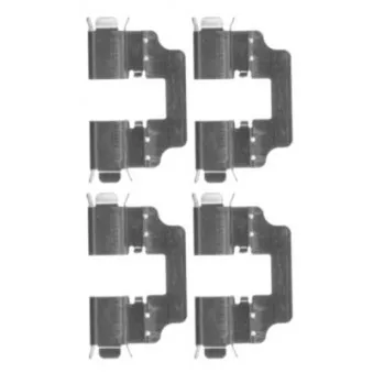 Kit d'accessoires, plaquette de frein à disque HELLA 8DZ 355 203-651