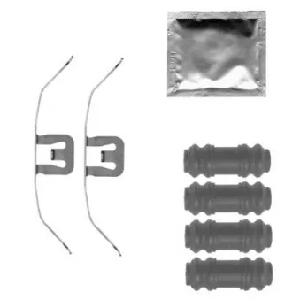 Kit d'accessoires, étrier de frein HELLA 8DZ 355 205-481