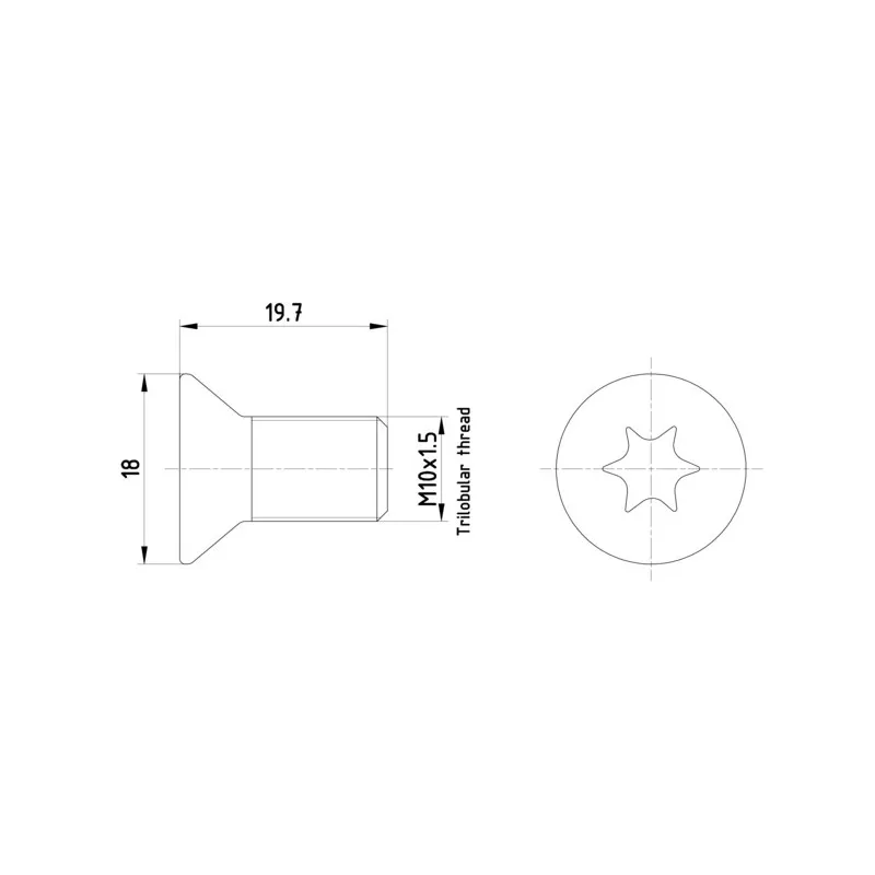 Vis, disque de frein HELLA 8DZ 355 209-111