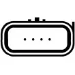 Débitmètre de masse d'air HELLA 8ET 009 142-831 - Visuel 2
