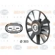 Ventilateur, refroidissement du moteur HELLA 8EW 009 144-541 - Visuel 1