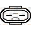 Ventilateur, refroidissement du moteur HELLA 8EW 009 144-541 - Visuel 2