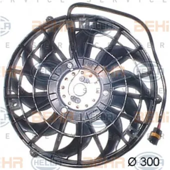 Ventilateur, refroidissement du moteur HELLA 8EW 009 157-311