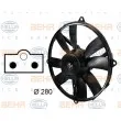 Ventilateur, condenseur de climatisation HELLA 8EW 009 158-761 - Visuel 1