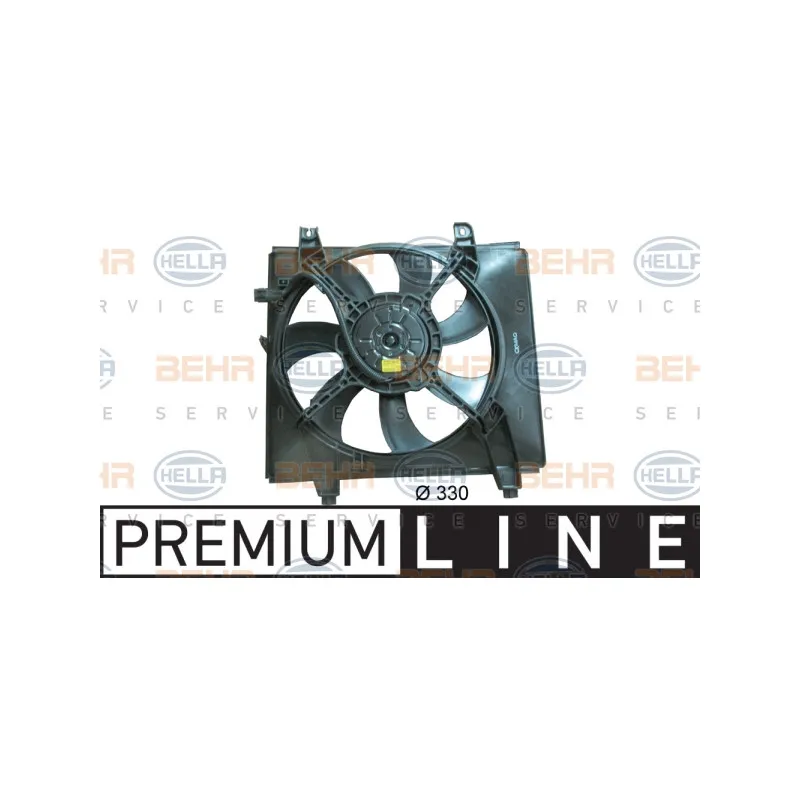 Ventilateur, refroidissement du moteur HELLA 8EW 351 034-461