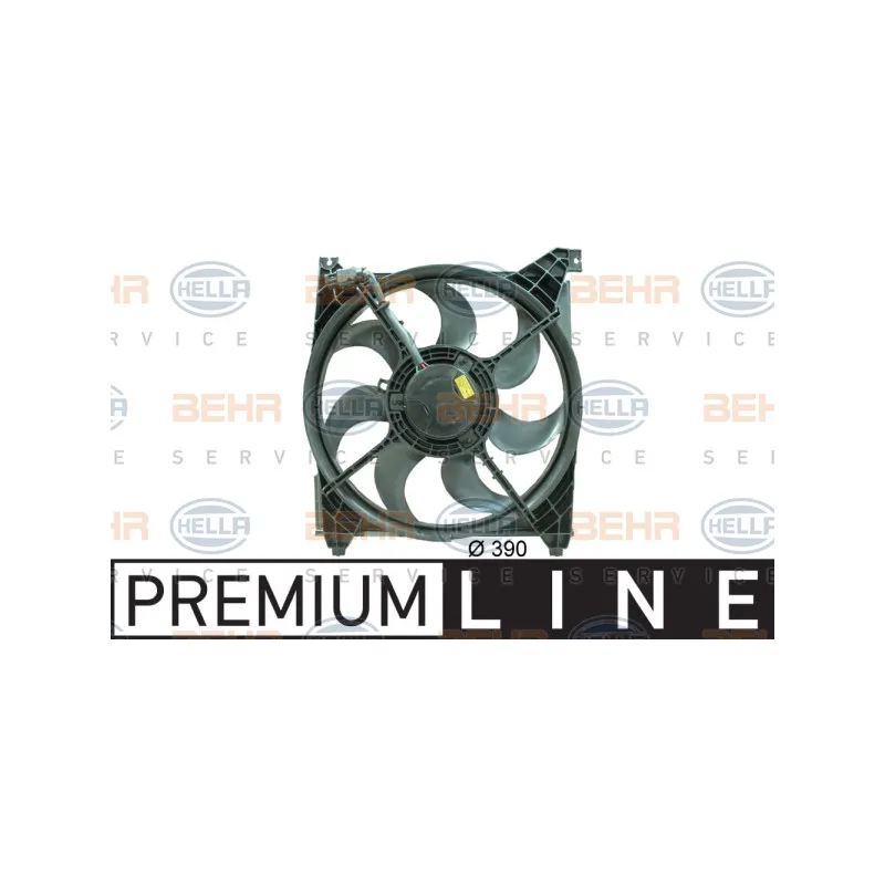 Ventilateur, refroidissement du moteur HELLA 8EW 351 034-471