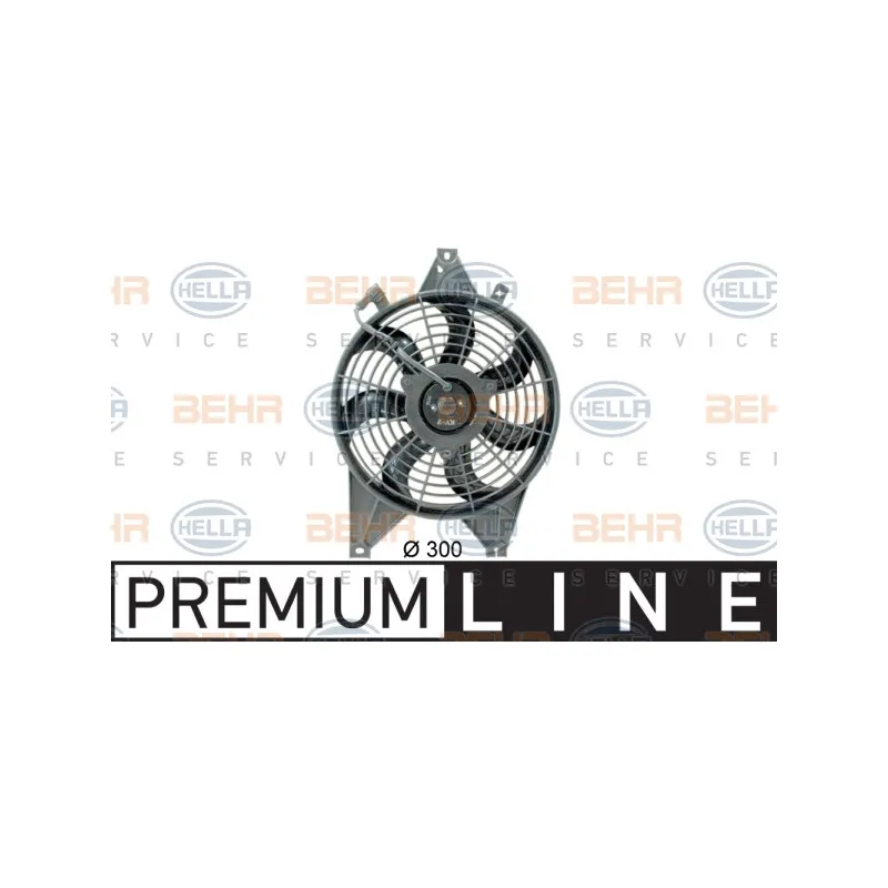 Ventilateur, condenseur de climatisation HELLA 8EW 351 034-631