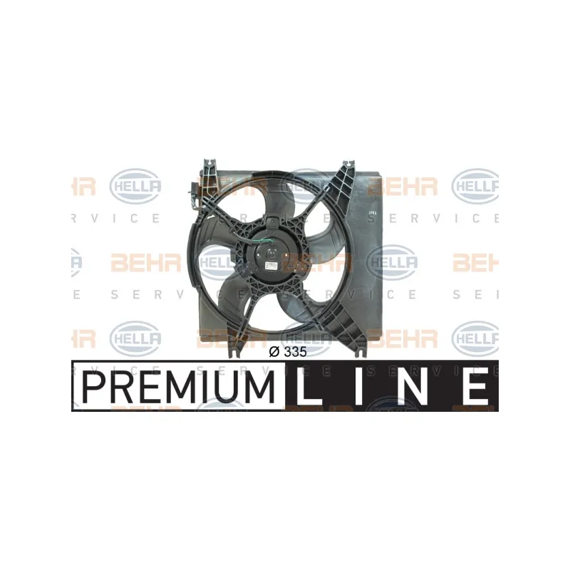 Ventilateur, refroidissement du moteur HELLA 8EW 351 034-651