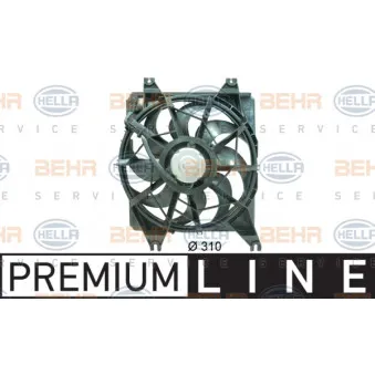 Ventilateur, refroidissement du moteur HELLA 8EW 351 034-671