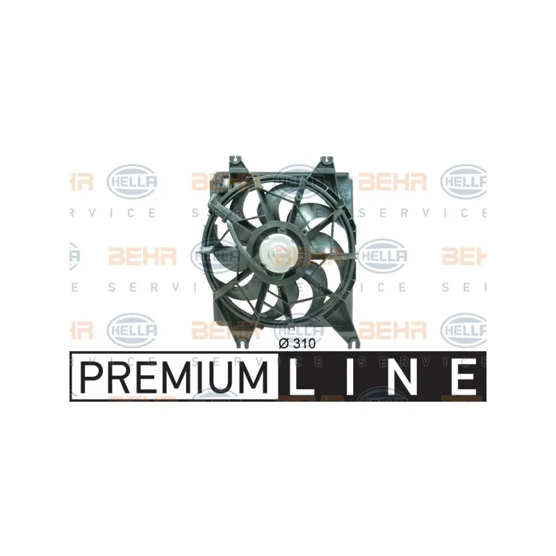 Ventilateur, refroidissement du moteur HELLA 8EW 351 034-671