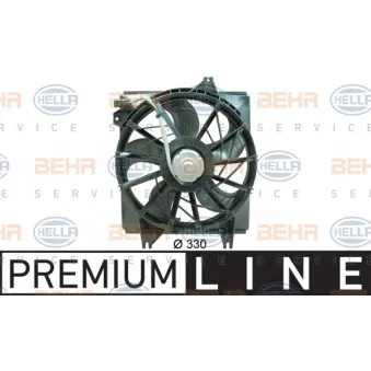 Ventilateur, refroidissement du moteur HELLA 8EW 351 034-681