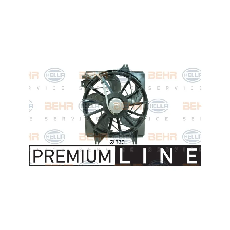 Ventilateur, refroidissement du moteur HELLA 8EW 351 034-681