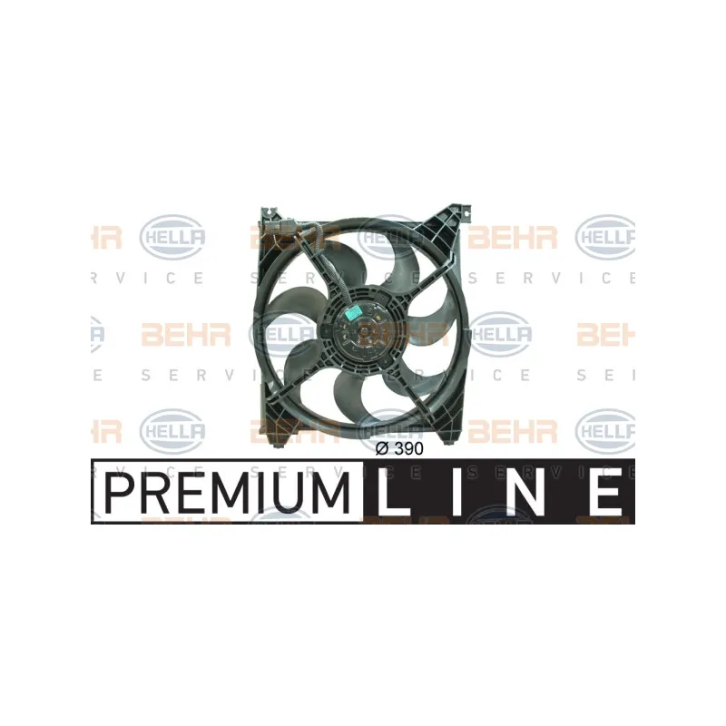 Ventilateur, refroidissement du moteur HELLA 8EW 351 034-711