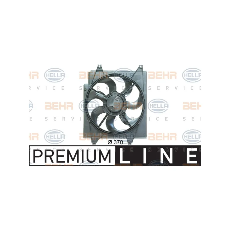 Ventilateur, refroidissement du moteur HELLA 8EW 351 034-751
