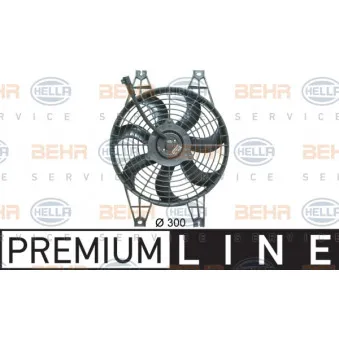 Ventilateur, condenseur de climatisation HELLA 8EW 351 034-761
