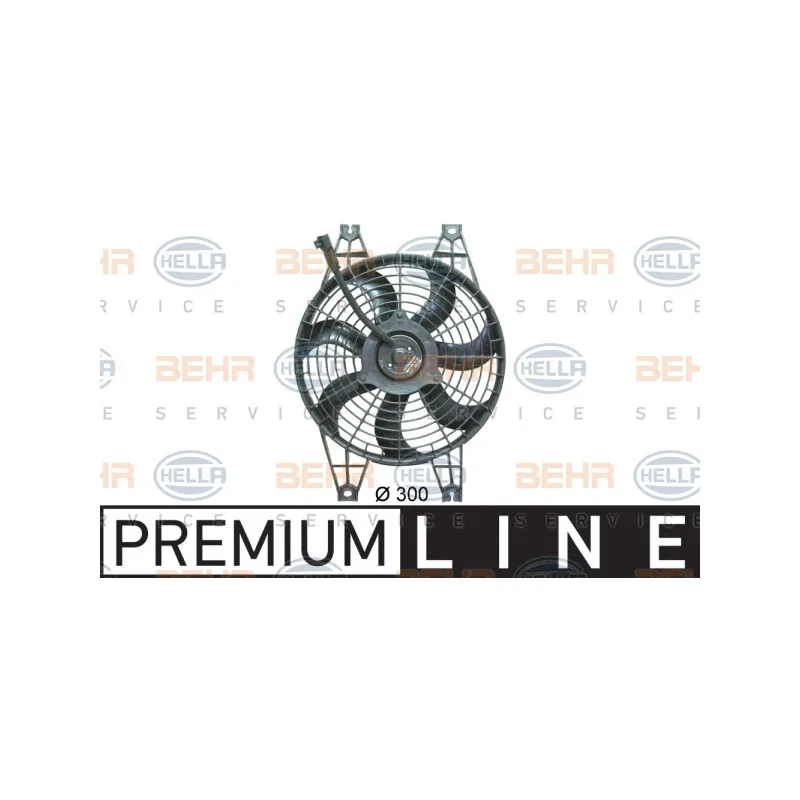 Ventilateur, condenseur de climatisation HELLA 8EW 351 034-761