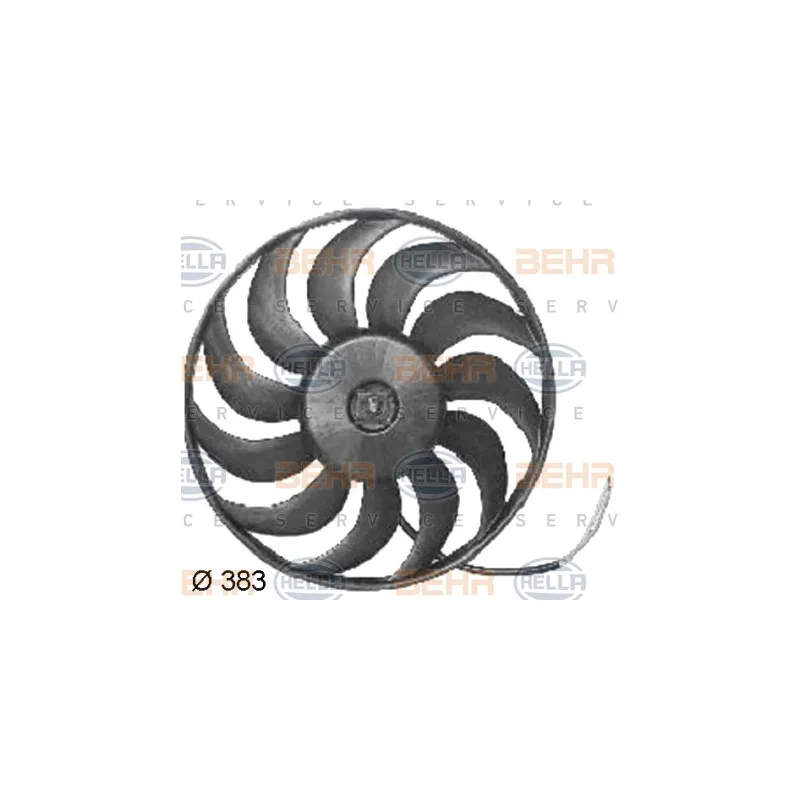 Ventilateur, refroidissement du moteur HELLA 8EW 351 034-781