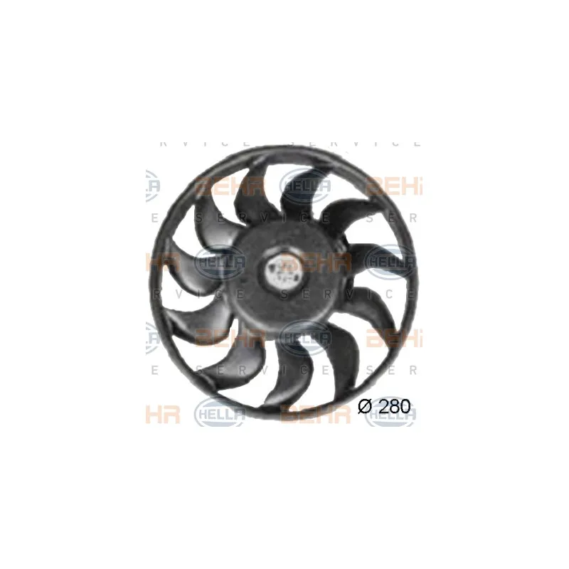 Ventilateur, refroidissement du moteur HELLA 8EW 351 034-791