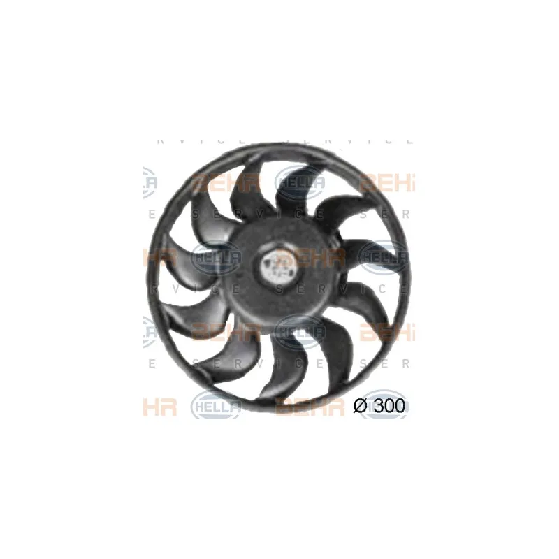 Ventilateur, refroidissement du moteur HELLA 8EW 351 038-371