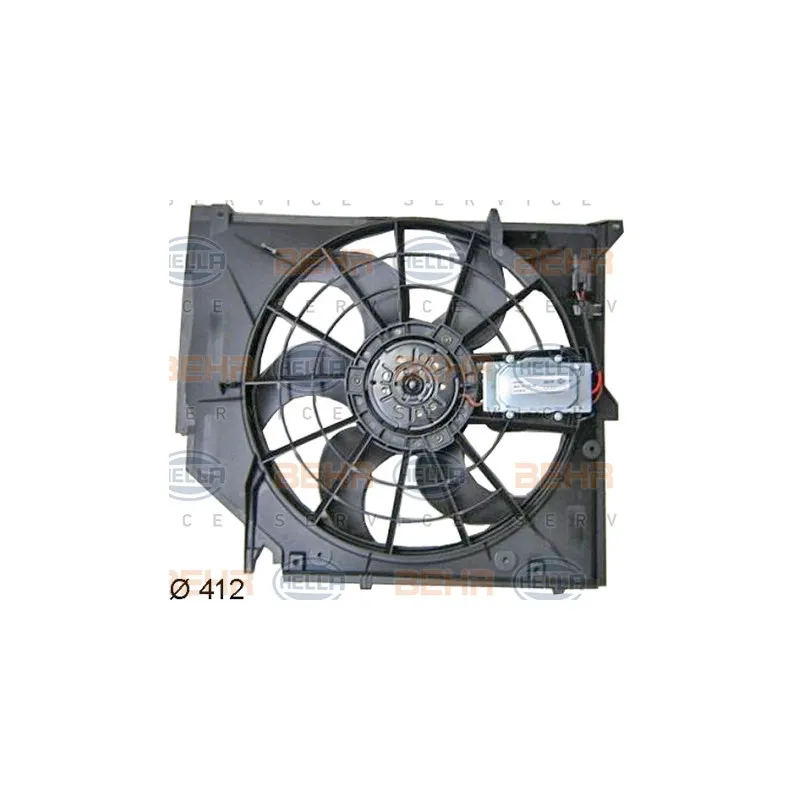 Ventilateur, refroidissement du moteur HELLA 8EW 351 038-391