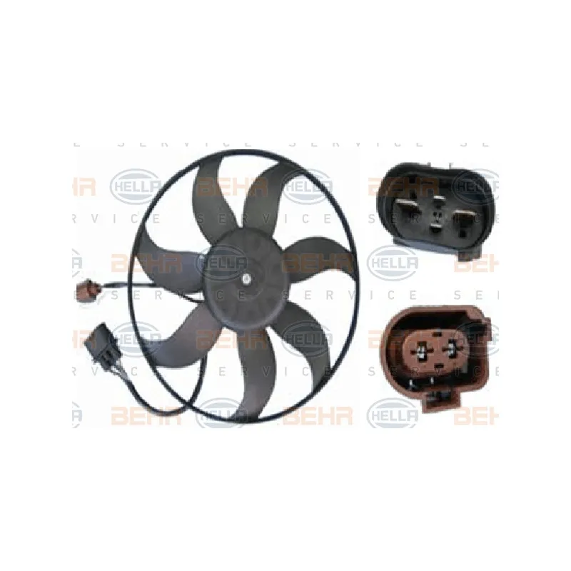 Ventilateur, refroidissement du moteur HELLA 8EW 351 039-194