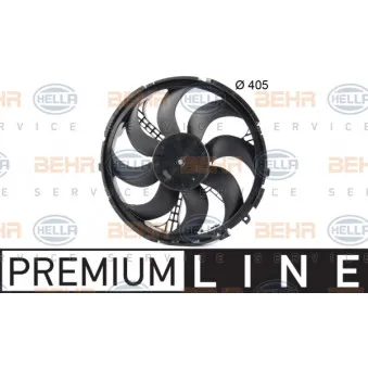 Ventilateur, refroidissement du moteur HELLA 8EW 351 039-551