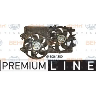 Ventilateur, refroidissement du moteur HELLA