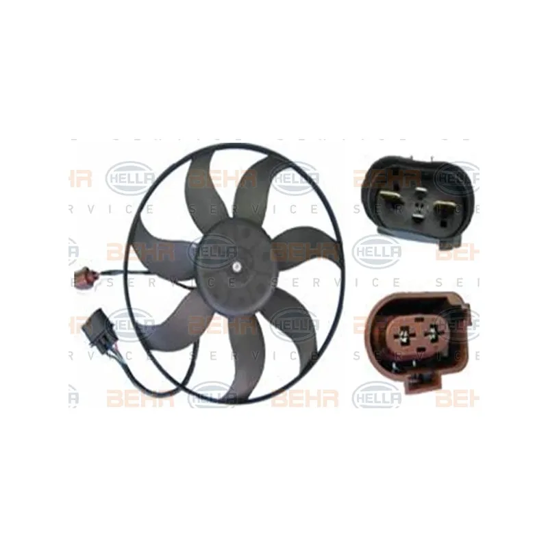 Ventilateur, refroidissement du moteur HELLA 8EW 351 039-794