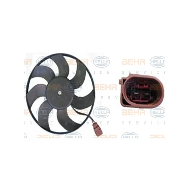 Ventilateur, refroidissement du moteur HELLA 8EW 351 040-064