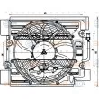 Ventilateur, condenseur de climatisation HELLA 8EW 351 040-101 - Visuel 1