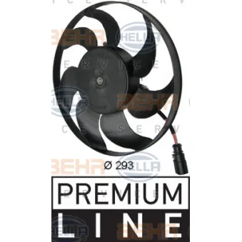 Ventilateur, refroidissement du moteur HELLA 8EW 351 040-391