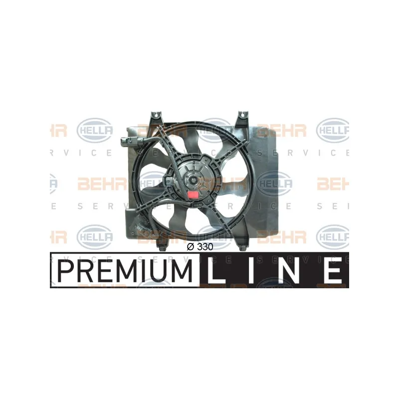 Ventilateur, refroidissement du moteur HELLA 8EW 351 041-341