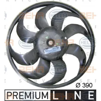 Ventilateur, refroidissement du moteur HELLA 8EW 351 041-641