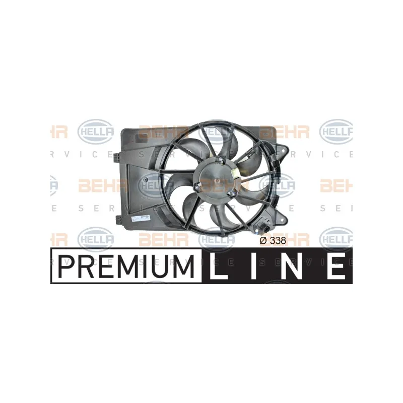 Ventilateur, refroidissement du moteur HELLA 8EW 351 042-561